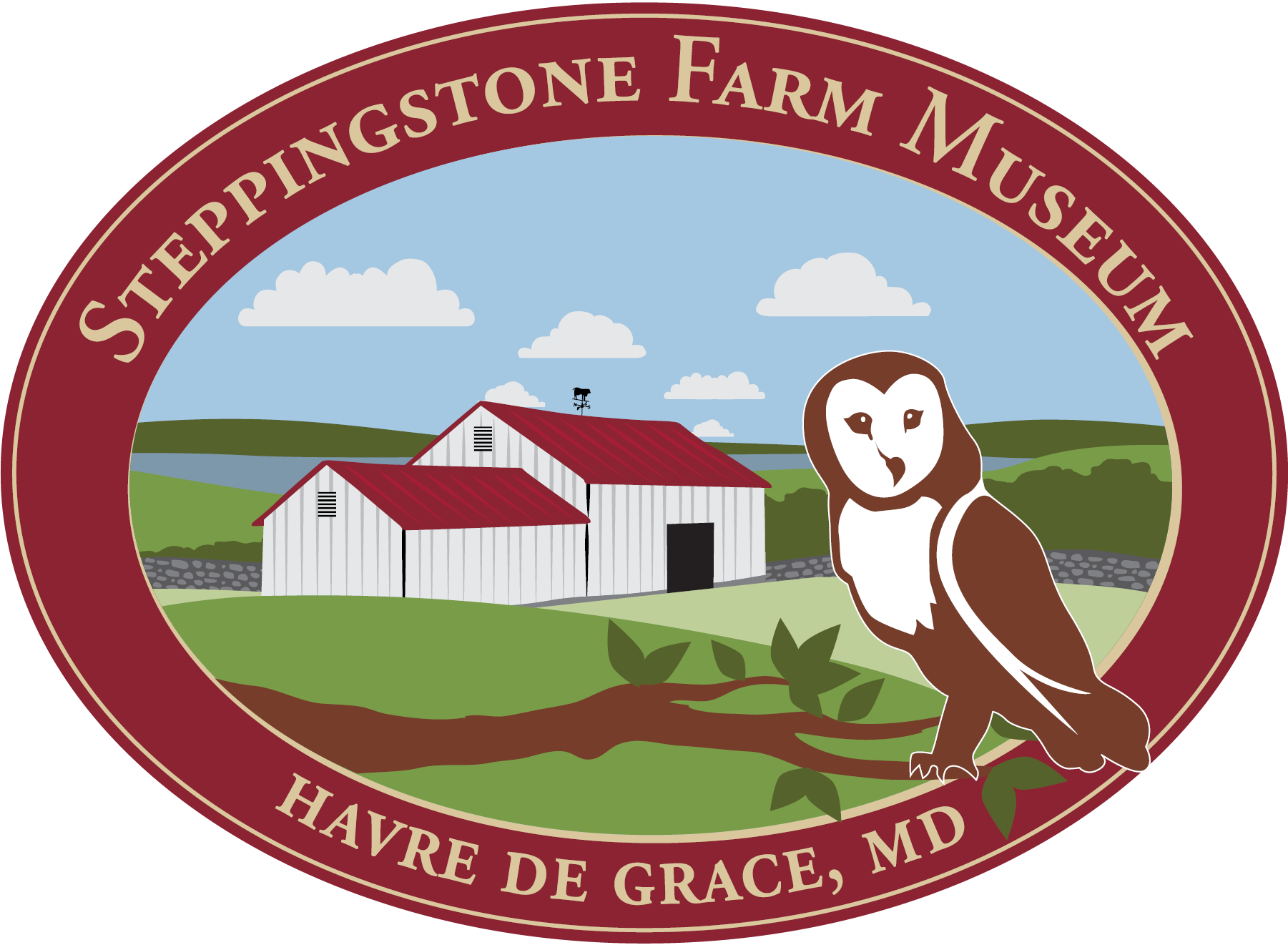 Steppingstone Farm Museum Logo