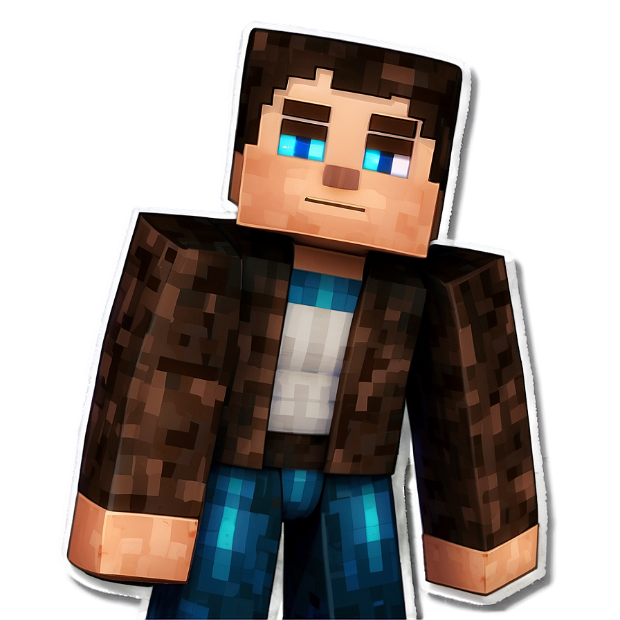 Steve In The End Minecraft Png 38