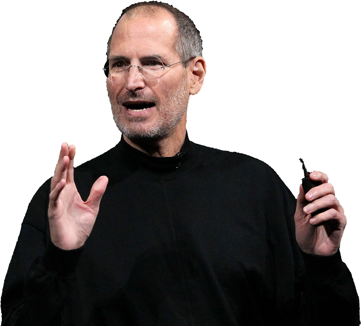 Steve Jobs Speaking Gesture