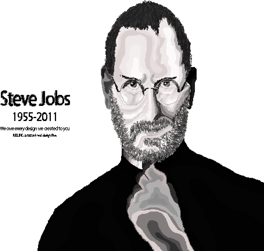 Steve Jobs Tribute Art19552011