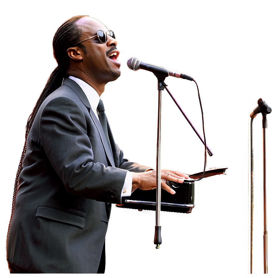 Stevie Wonder On Stage Png 06252024