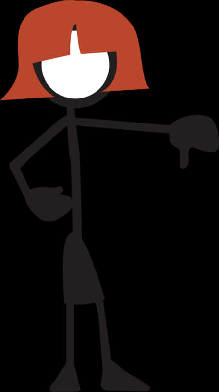 Stick Figure With Red Hair.png