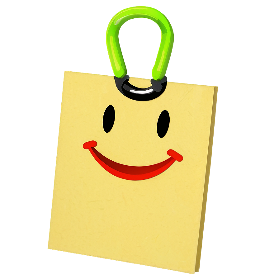Sticky Note With Emoji Png Ibb