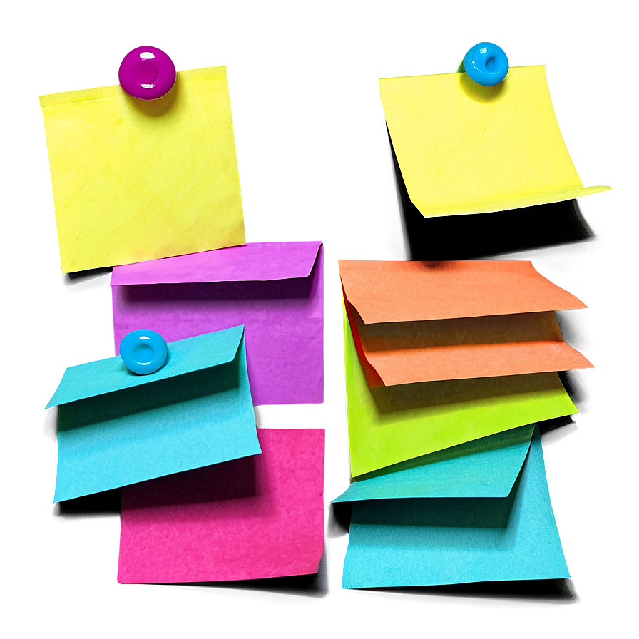Sticky Note With Magnet Png Eah