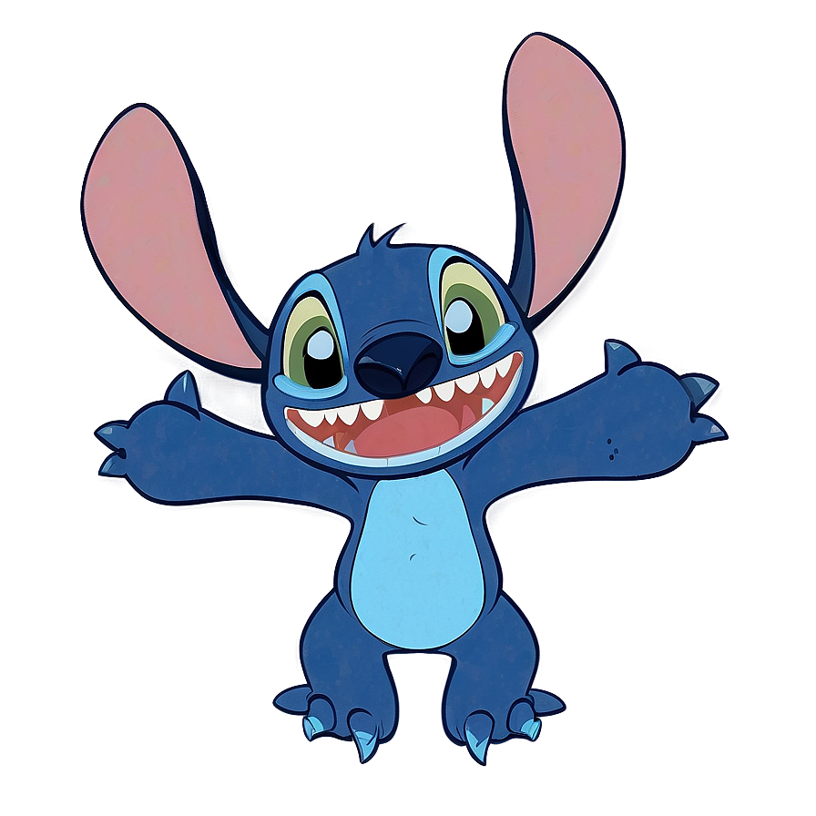 Stitch Laughing Png 05212024