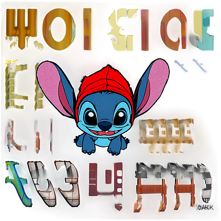 Stitch Laughing Png Ndi