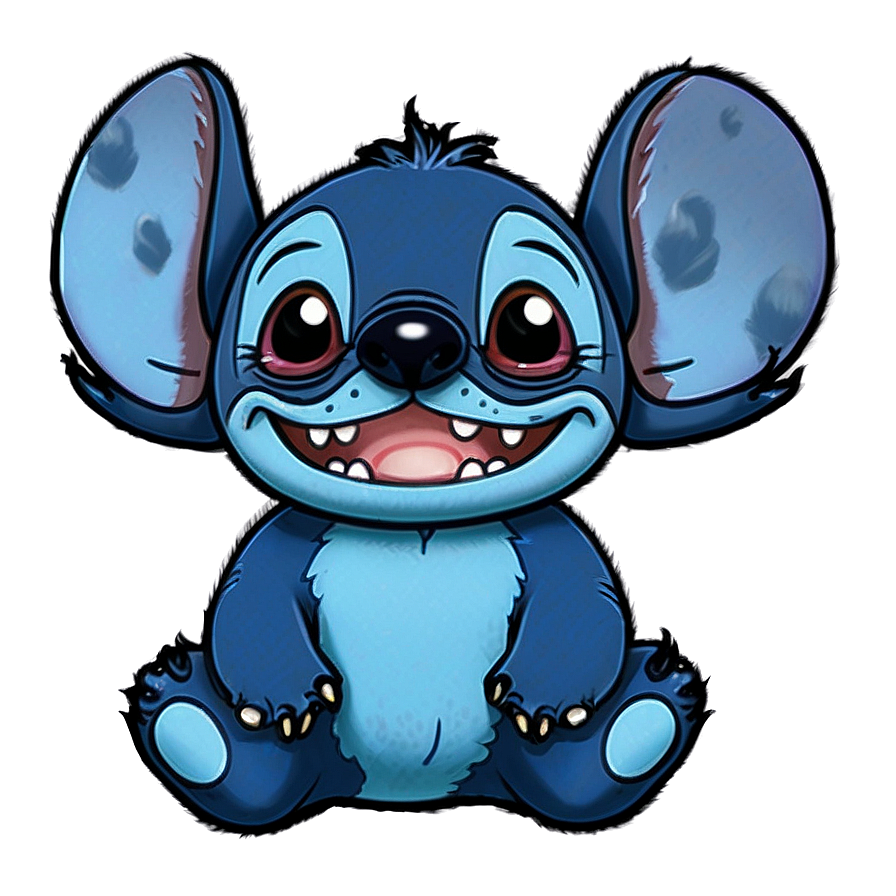 Stitch's Blue Fur Png Qrf87