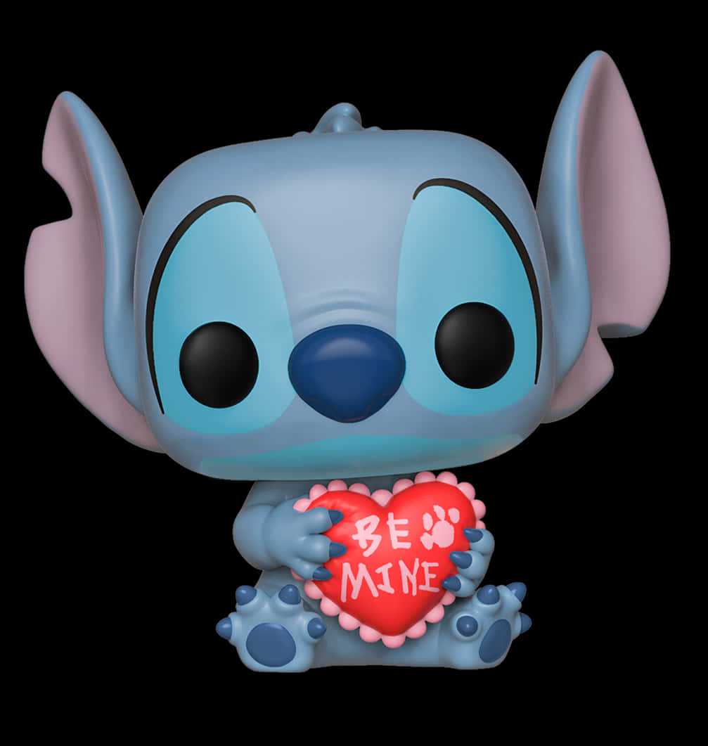 Stitch Valentines Figurine