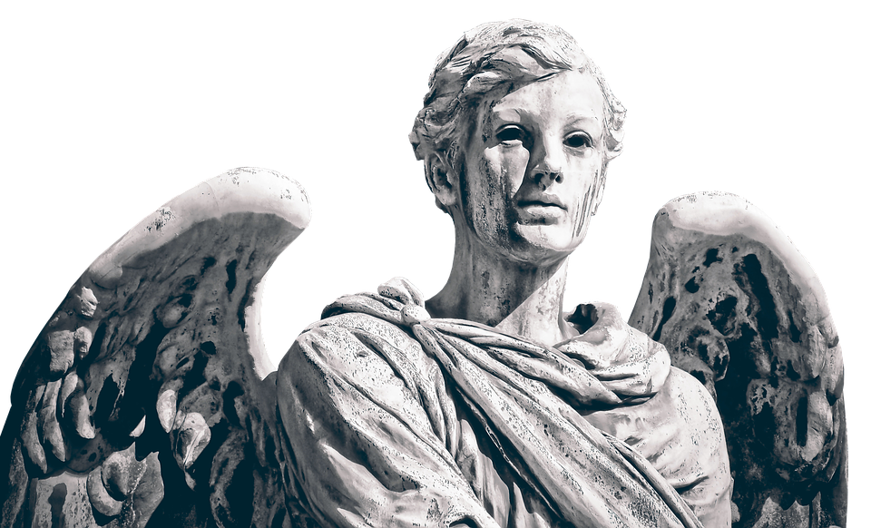 Stone Angel Statue Artwork