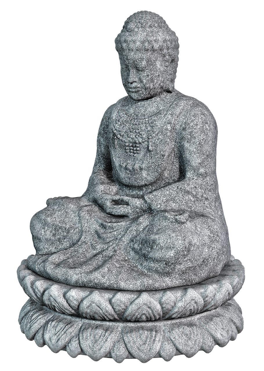 Stone Buddha Statue Meditation