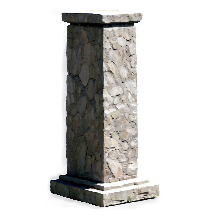 Stone Pillar Png Ppr