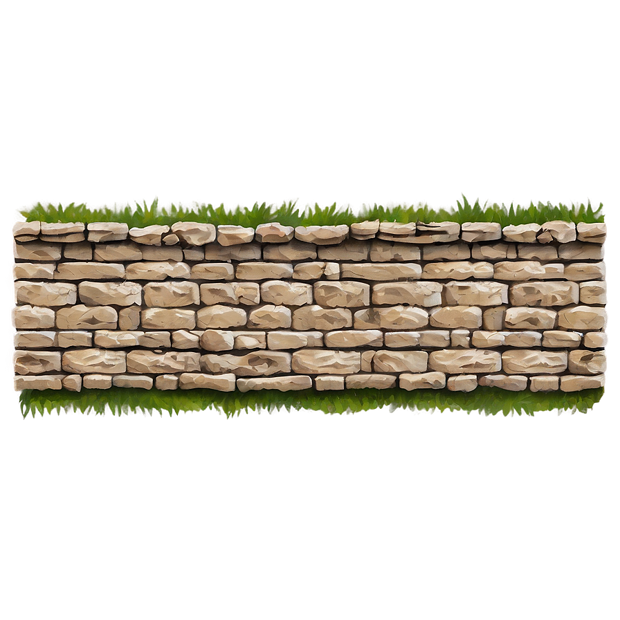 Stone Wall Fence Png 05242024