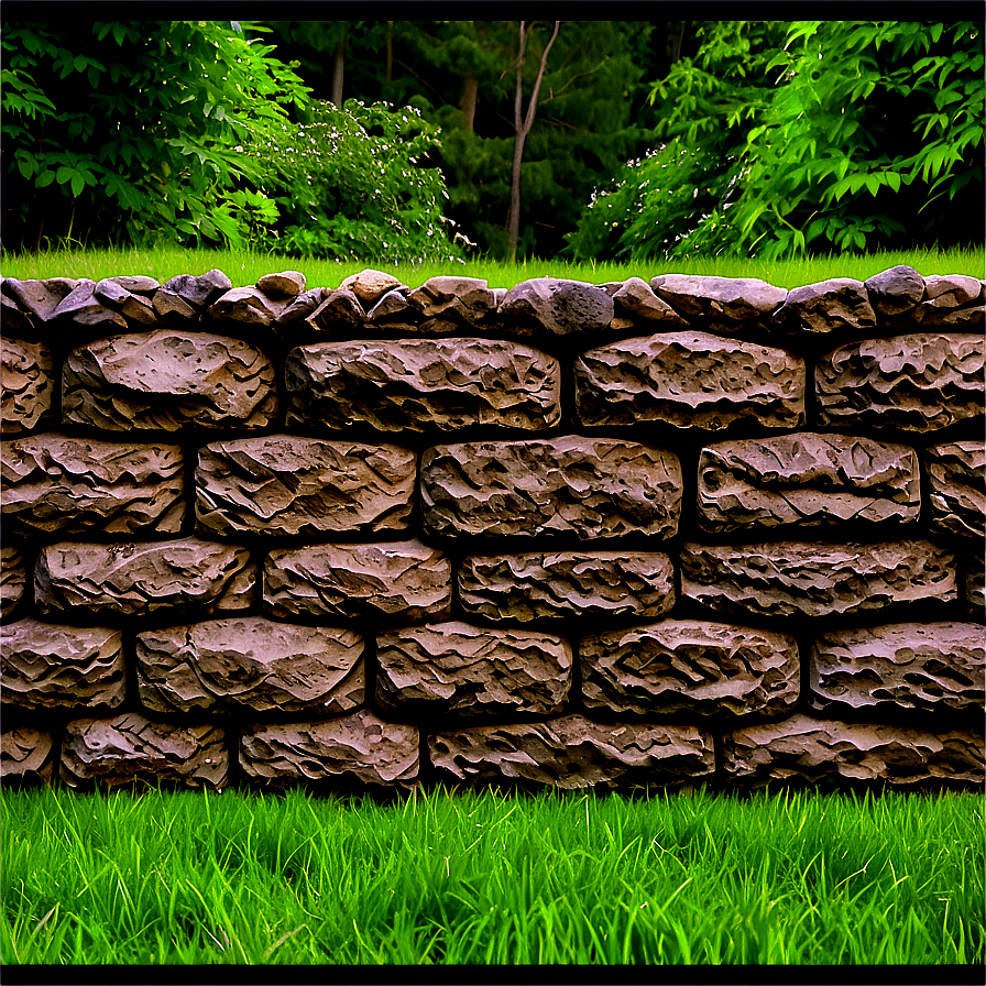 Stone Wall Fence Png Uqc