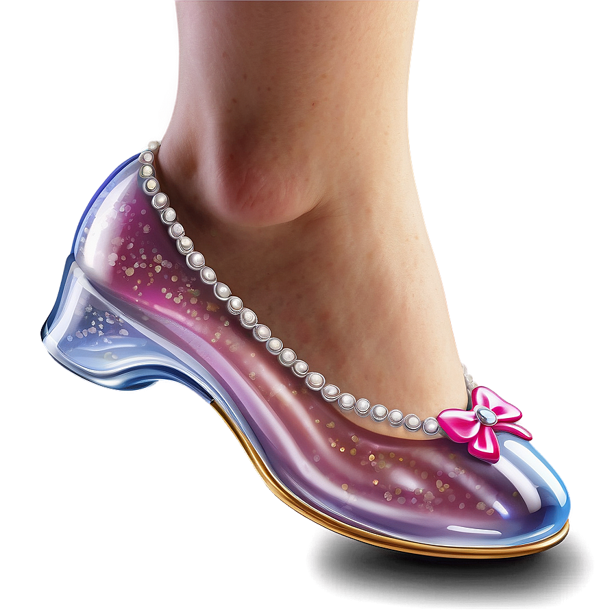 Storybook Glass Slipper Visual Png Ejv29