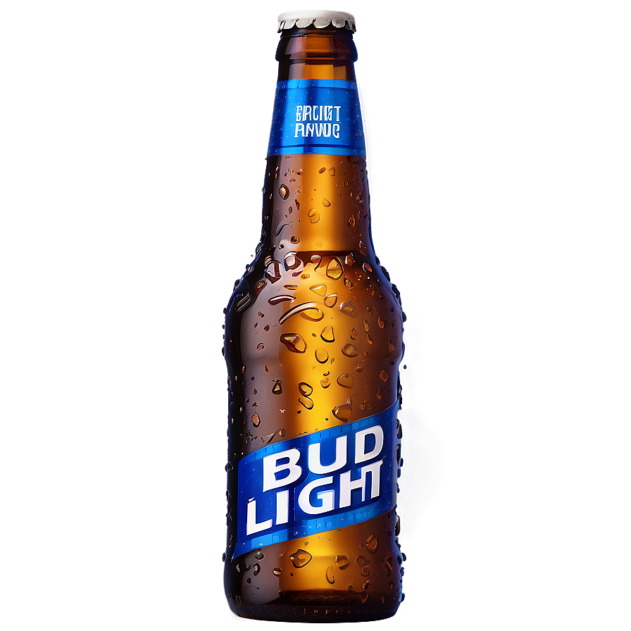 Straight Bud Light Bottle Png 22