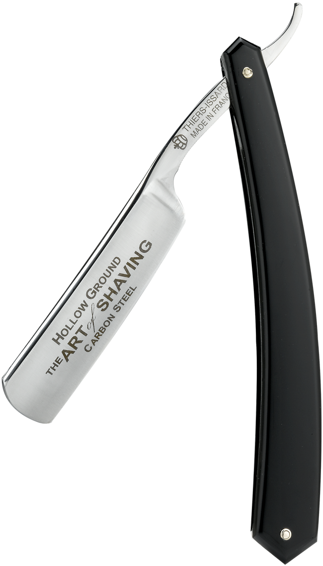 Straight Razor Black Handle