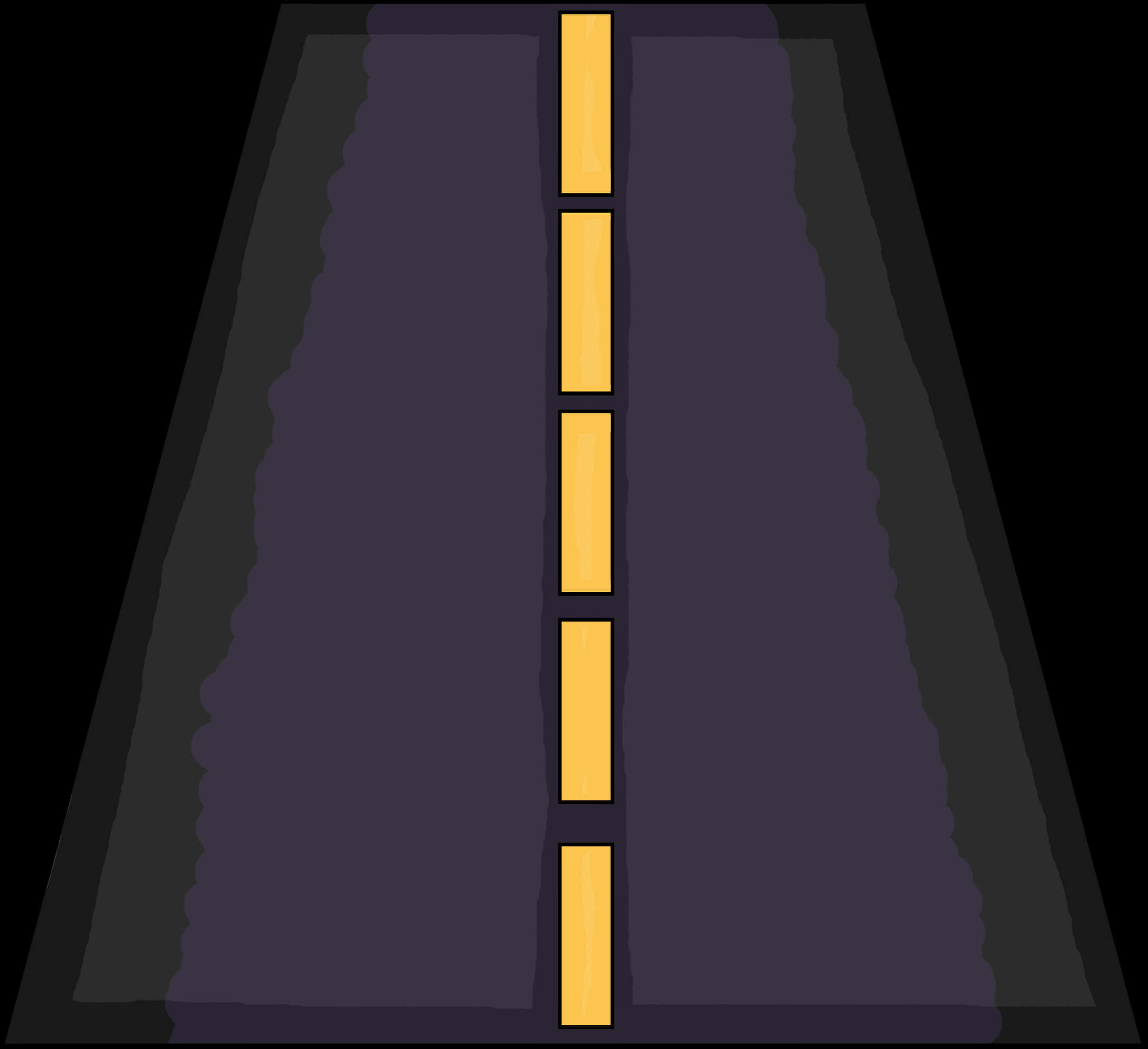 Straight Road Vector Illustration