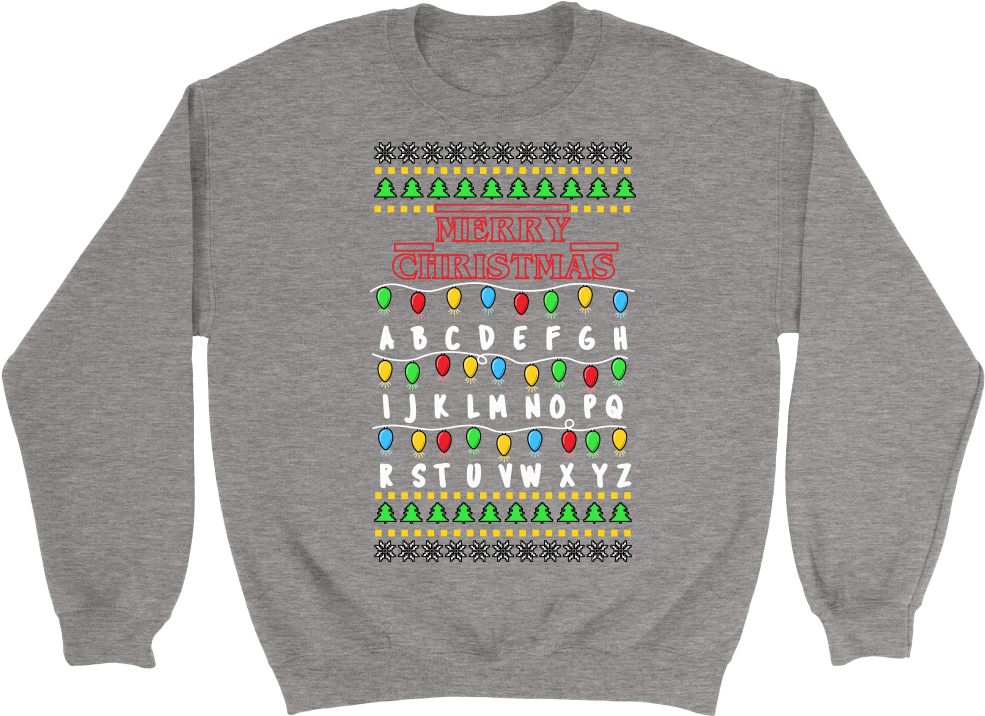 Stranger Things Inspired Christmas Sweater