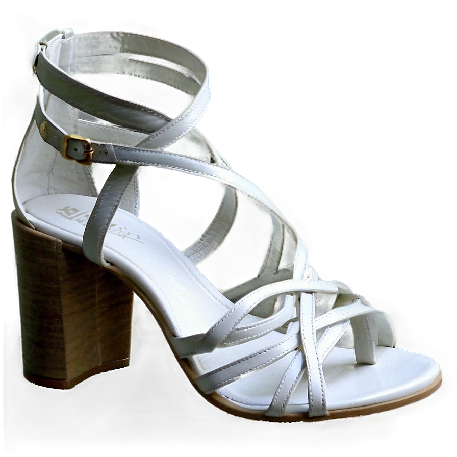 Strappy Sandal Heel Png 06262024