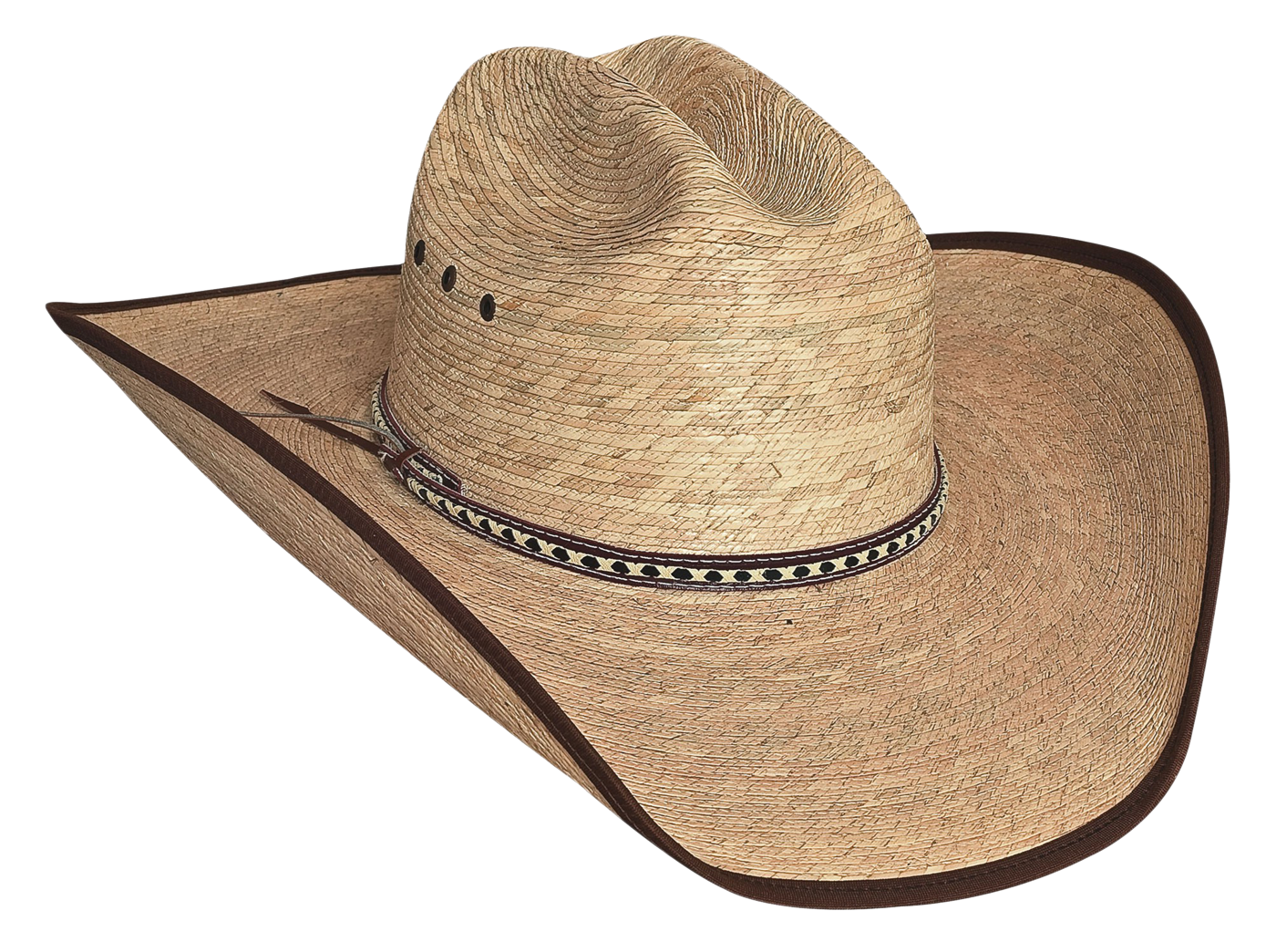 Straw Cowboy Hat Isolated