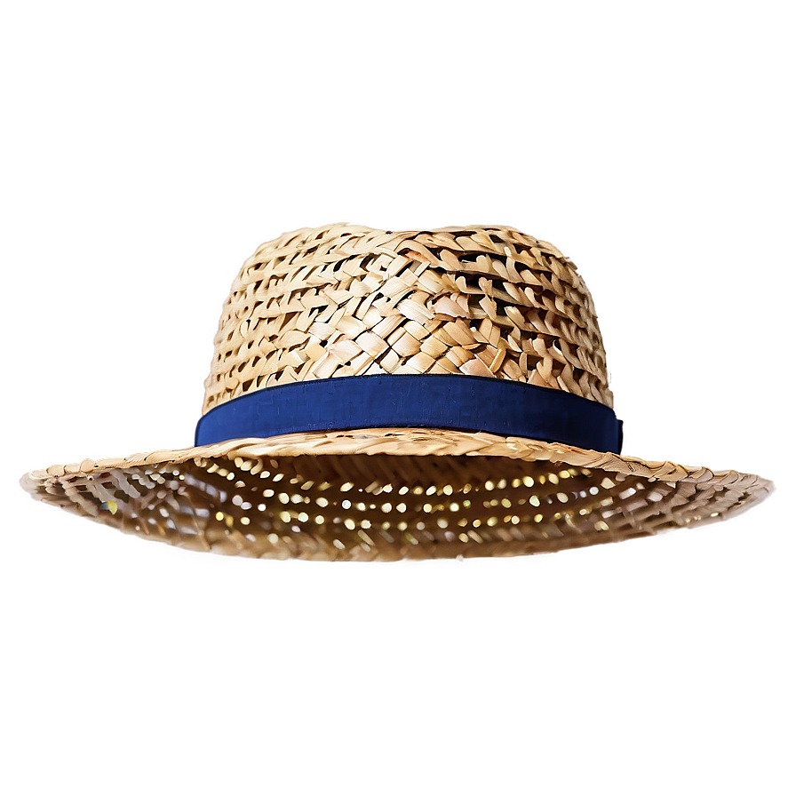 Straw Hat With Sunnies Png Rwm