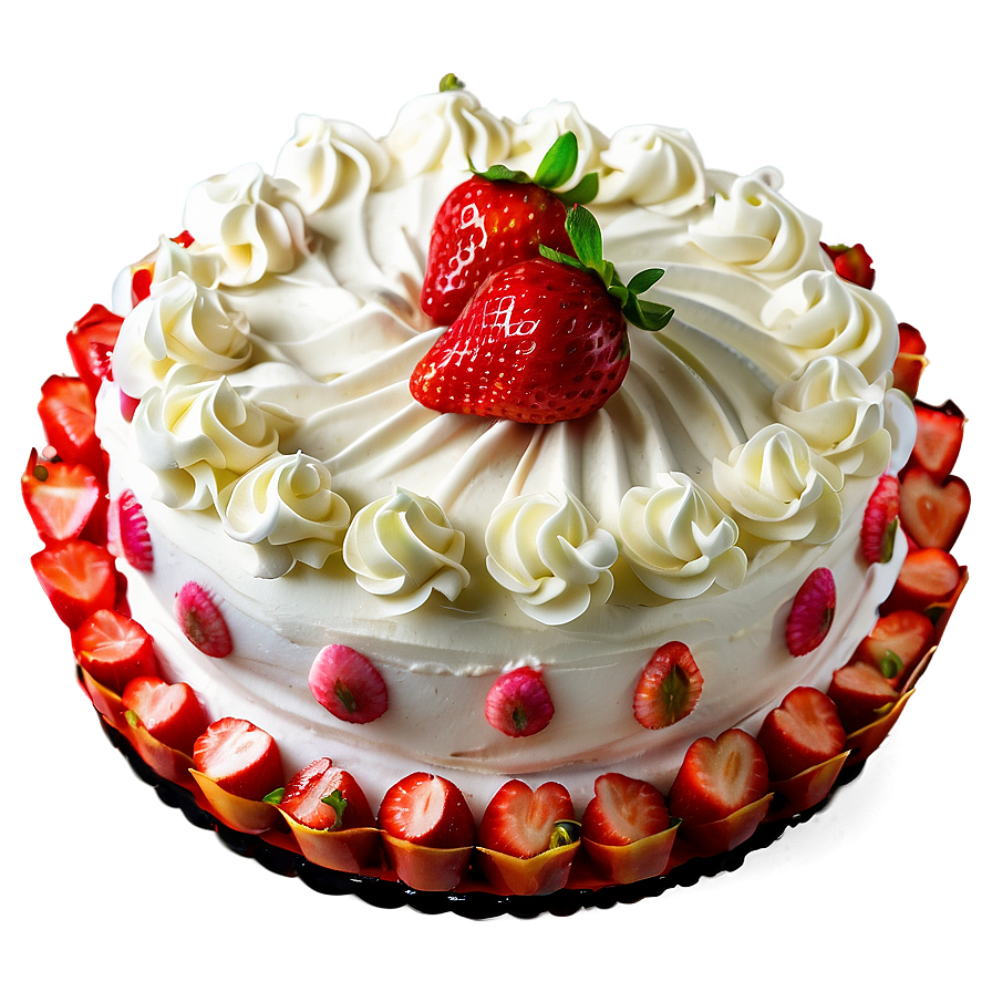 Strawberry Cake Png Woc