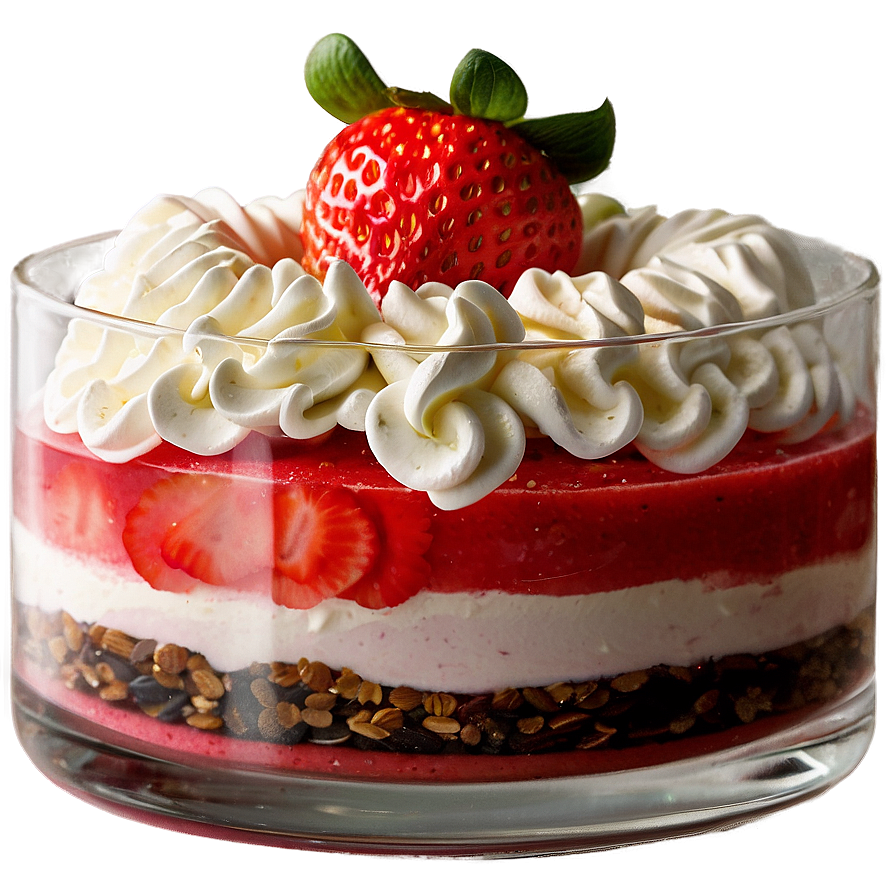 Strawberry Dessert Png Ehd