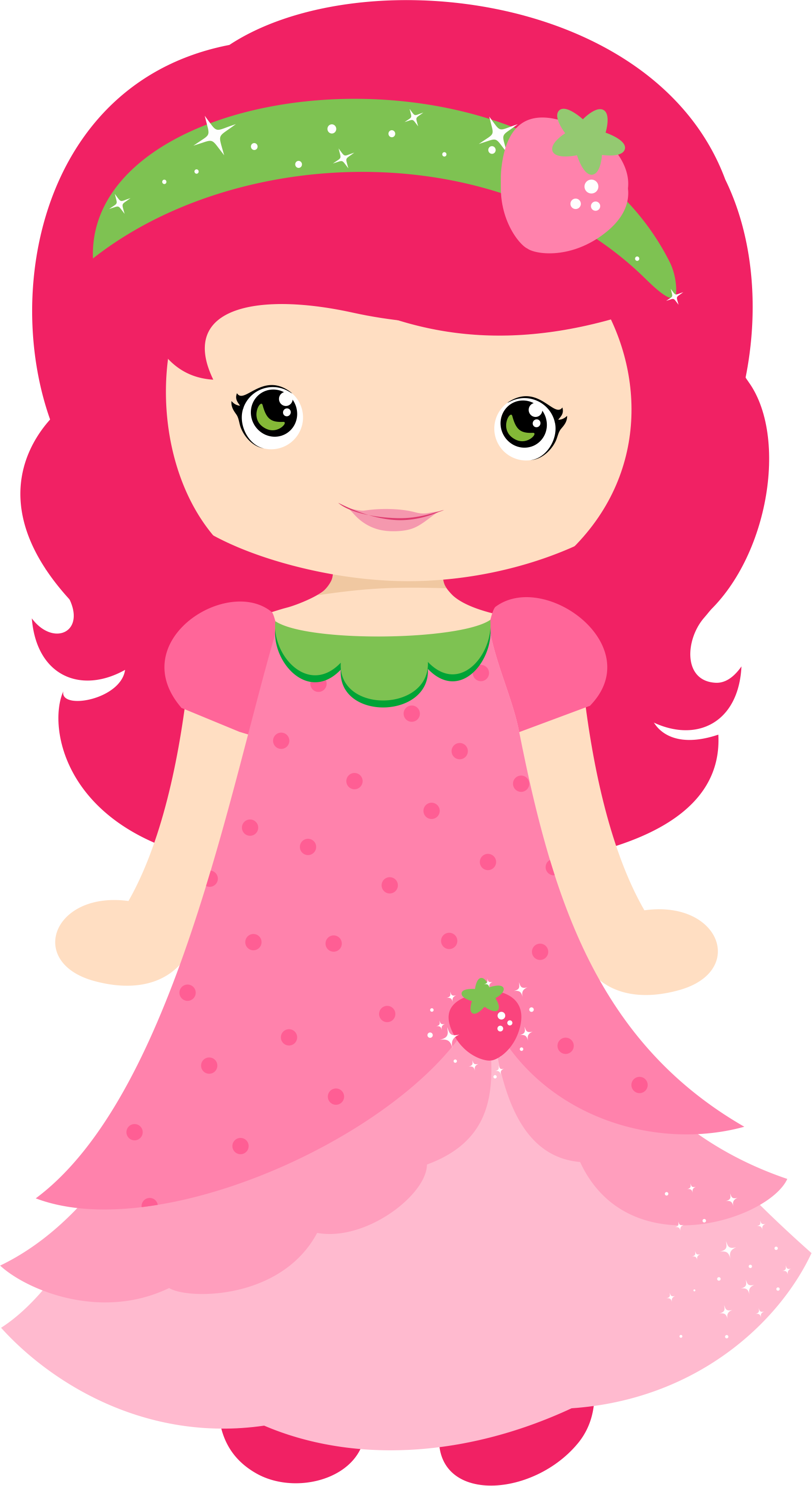 Strawberry Fairy Clipart