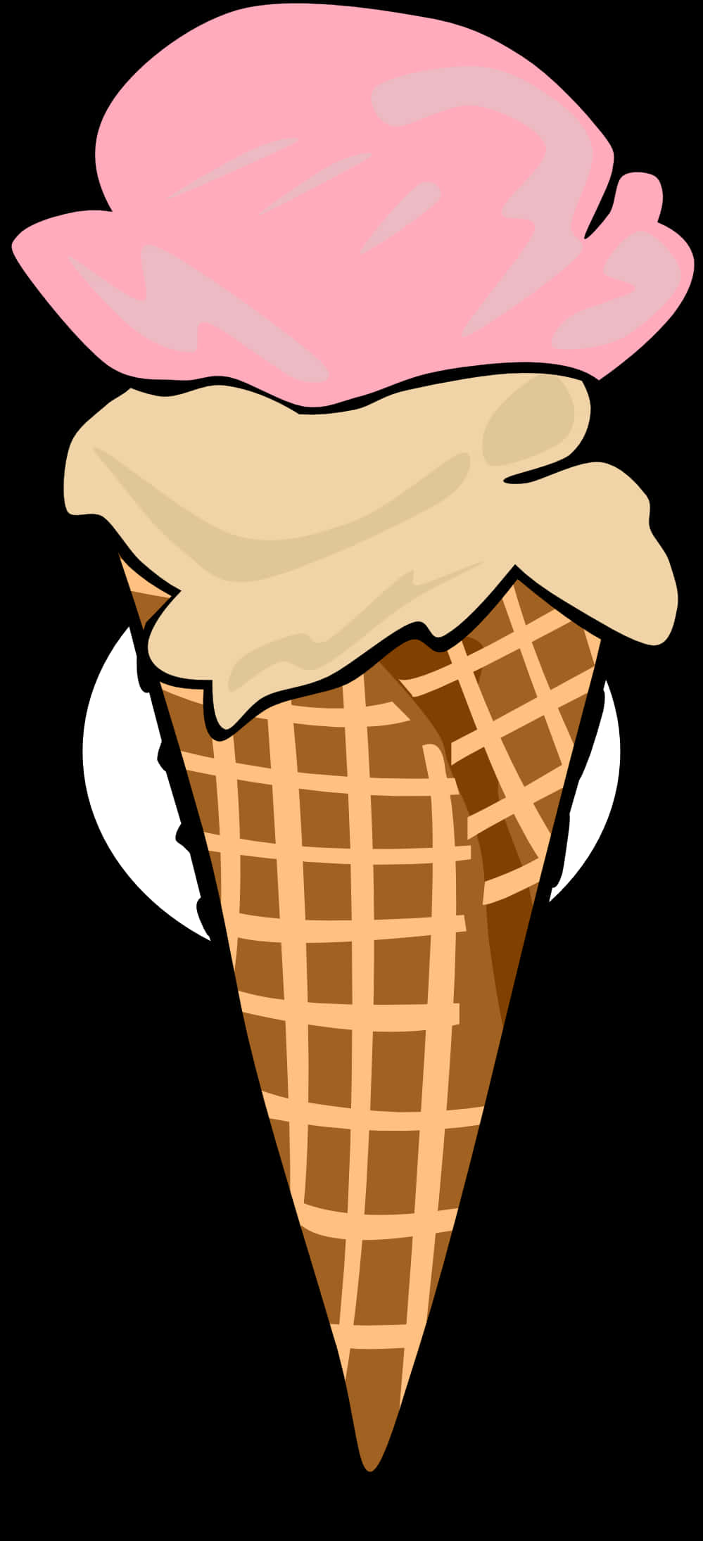 Strawberry Ice Cream Cone Clipart