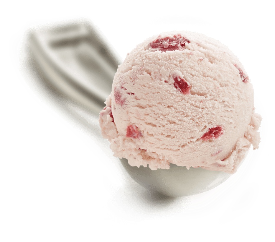 Strawberry Ice Cream Scoop