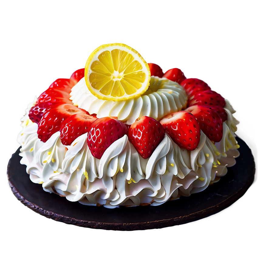 Strawberry Lemon Cake Png 06212024