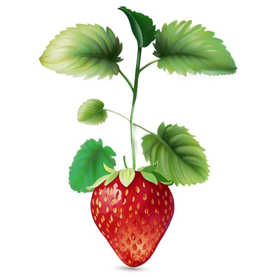 Strawberry Plant Png 15