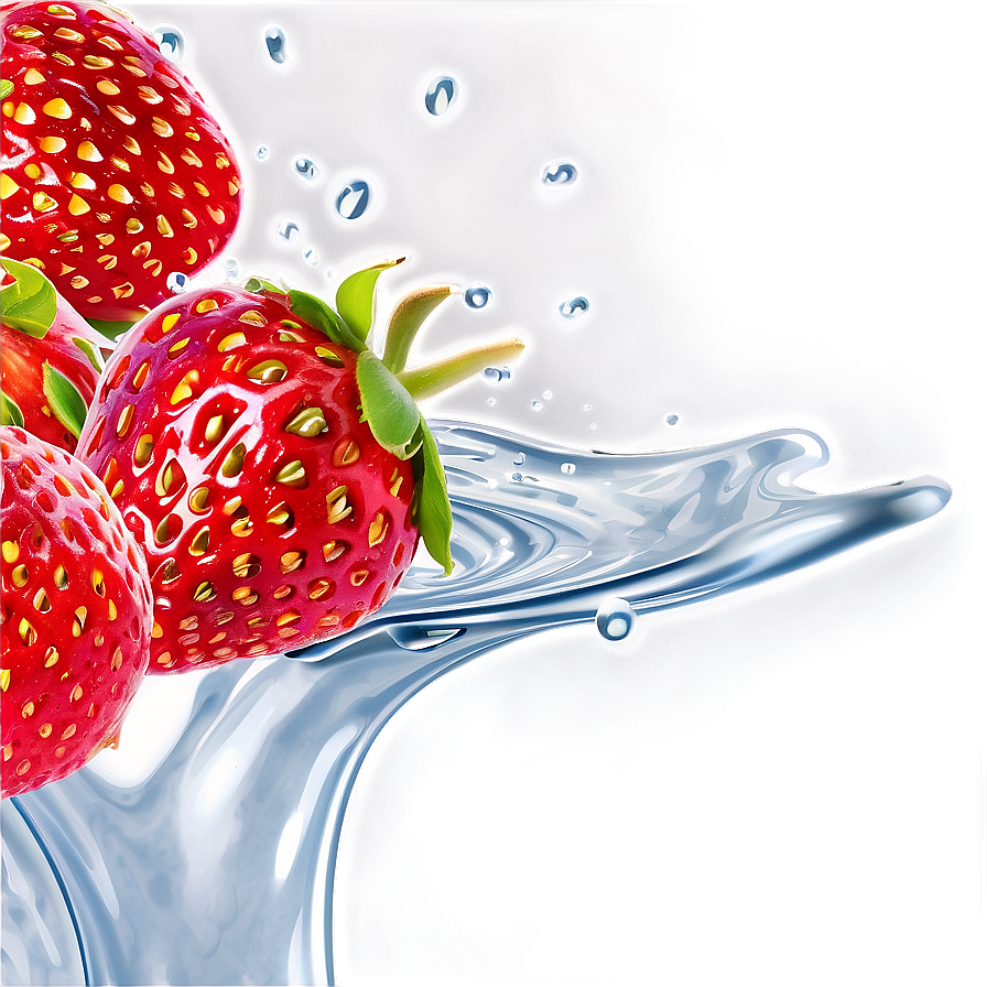 Strawberry Splash Png Mxx