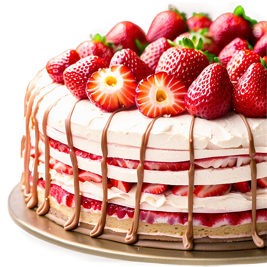 Strawberry Tiramisu Cake Png Mlp38