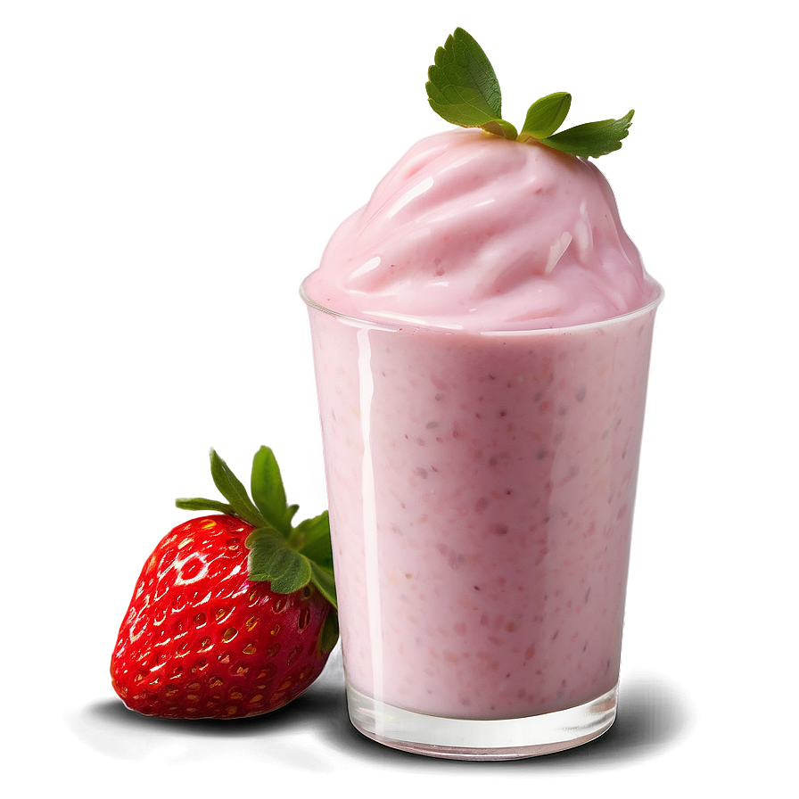 Strawberry Yogurt Png Irw15