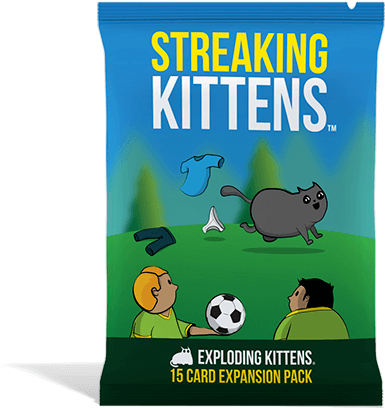 Streaking Kittens Card Expansion Pack