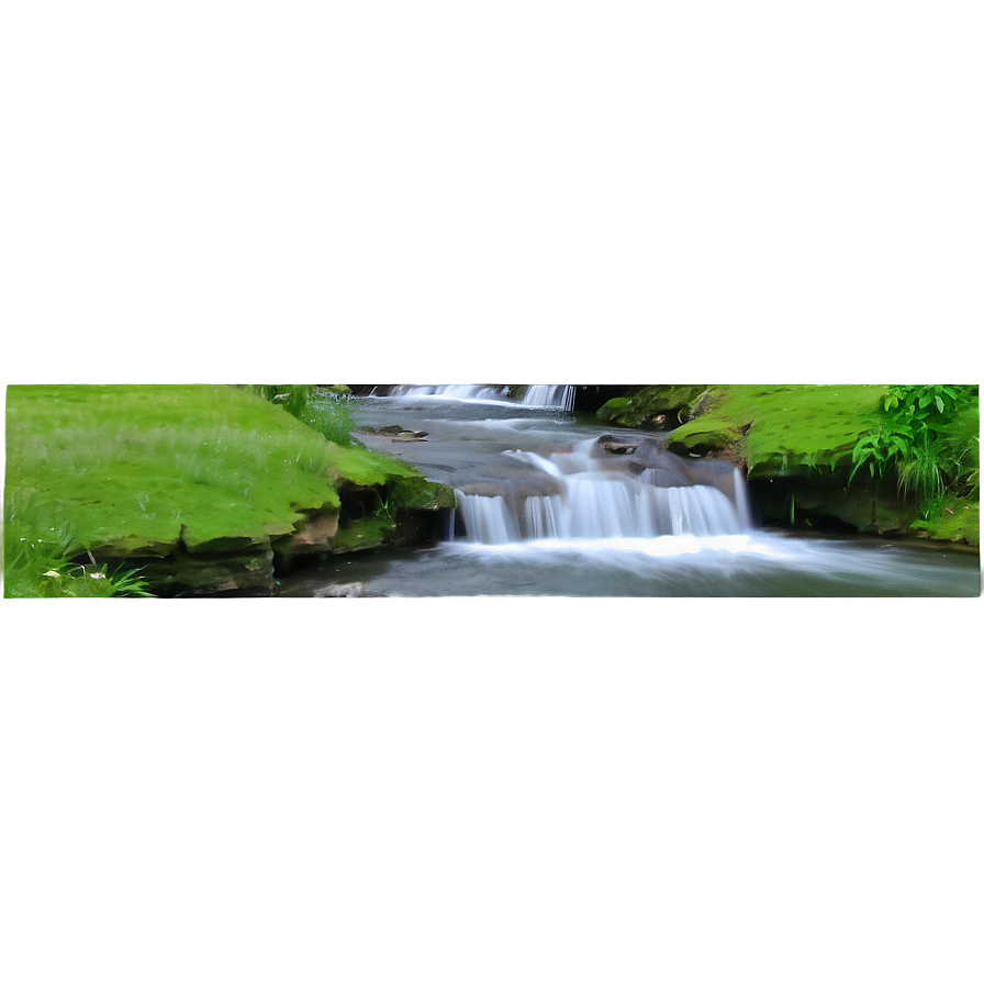 Stream And Waterfall Combo Png Job