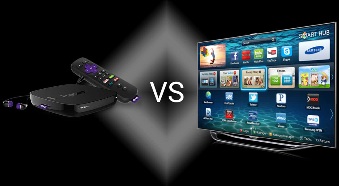 Streaming Devicevs Smart T V Comparison