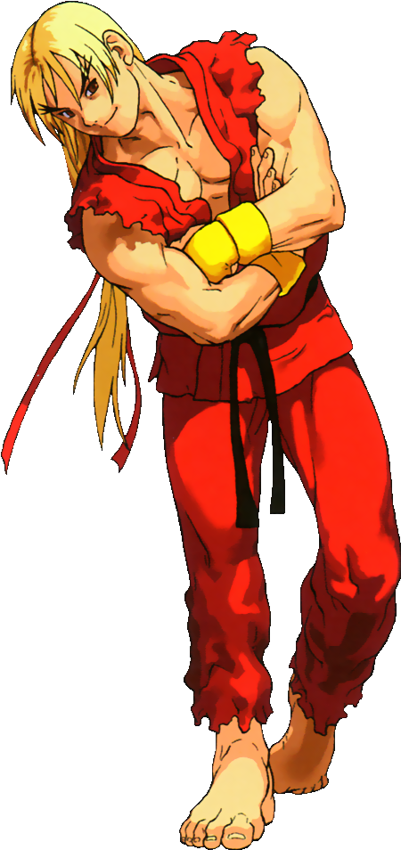 Street Fighter Ken Masters Readyfor Battle