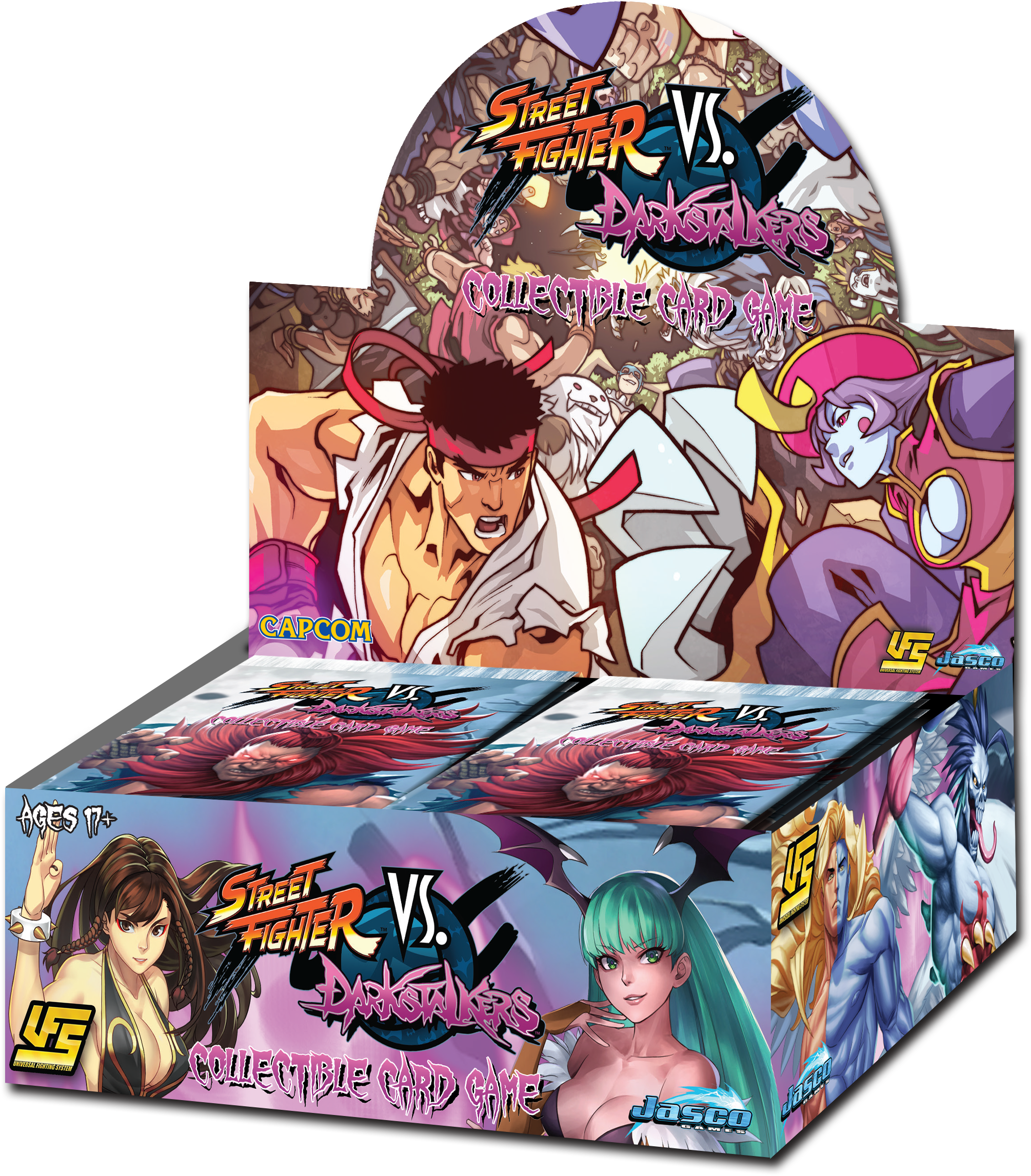 Street Fighter V S Darkstalkers Card Game Box