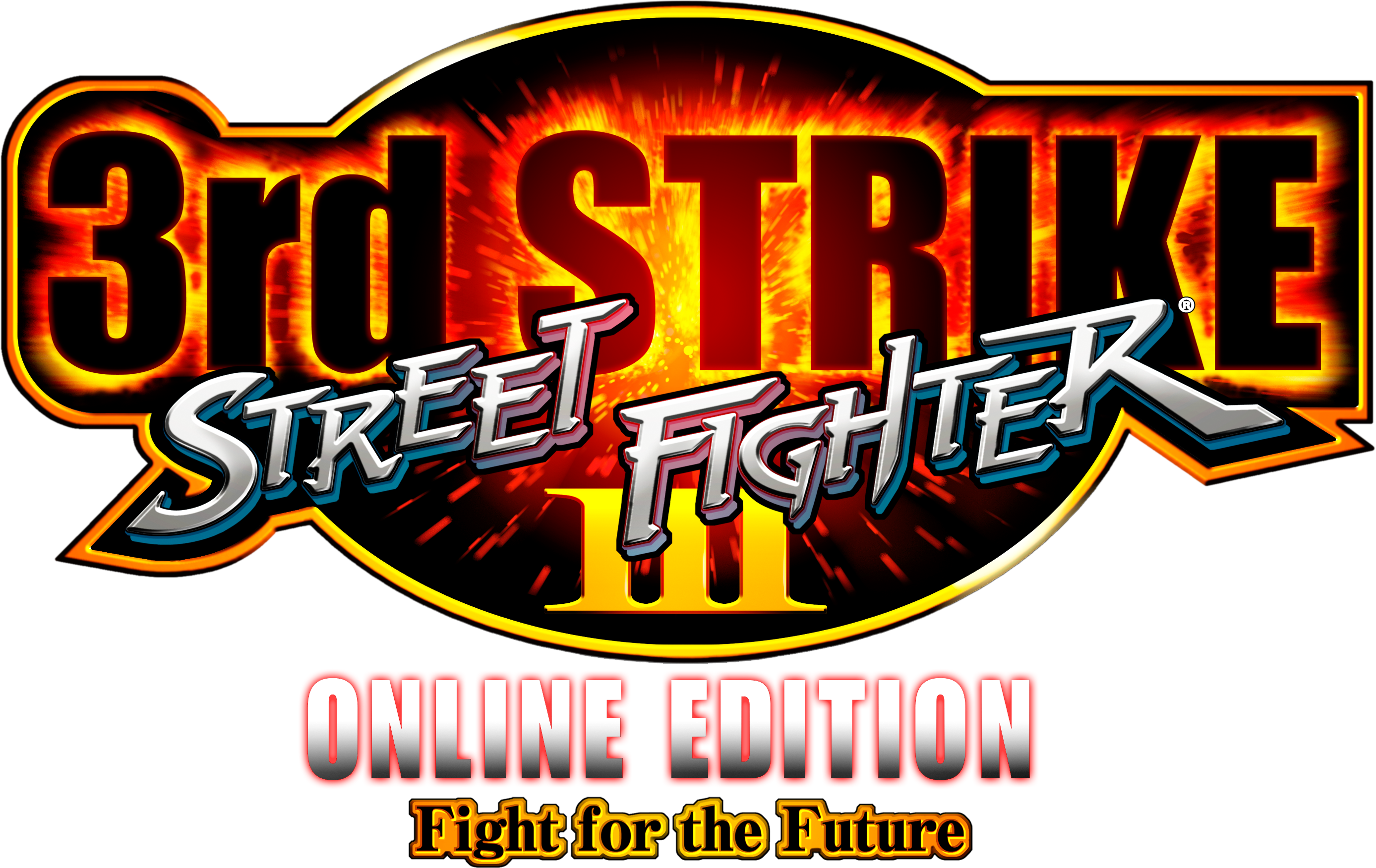 Street Fighter3rd Strike Online Edition Logo