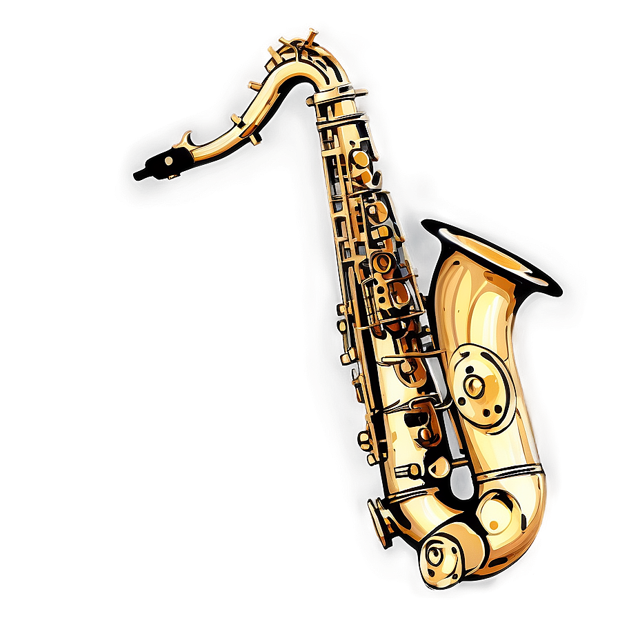 Street Jazz Saxophone Png 16