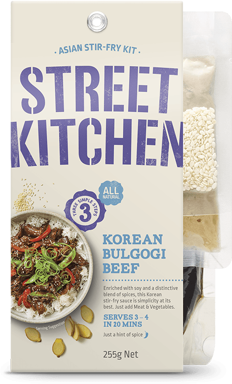 Street Kitchen Korean Bulgogi Beef Stir Fry Kit