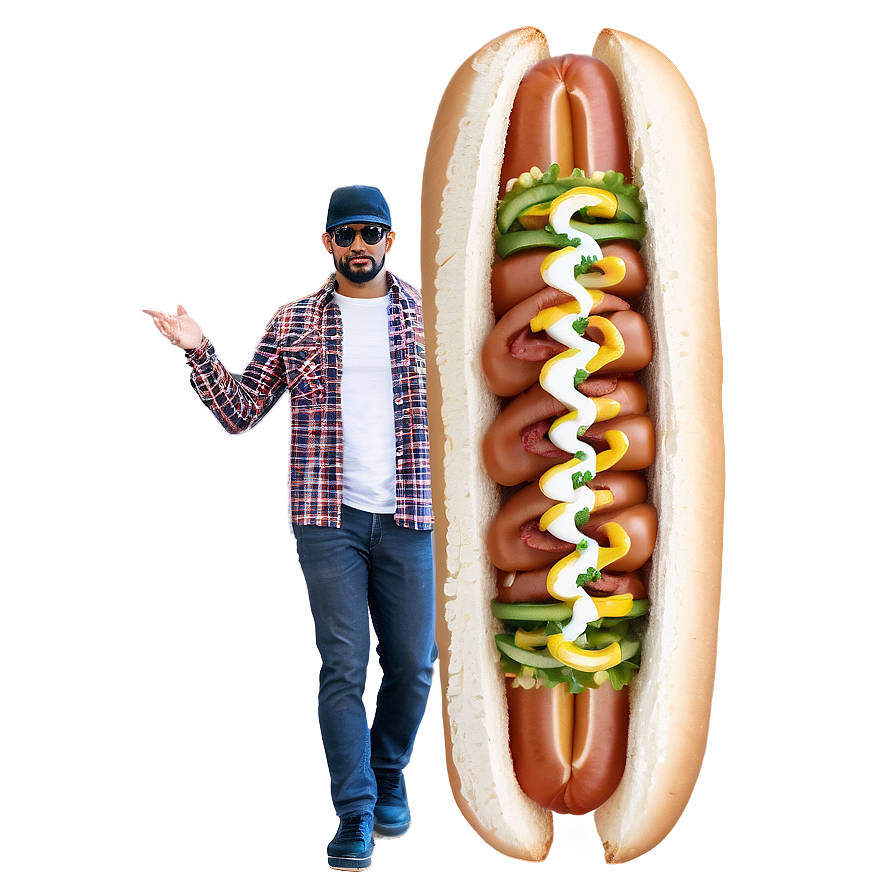 Street Style Hot Dog Png 05232024