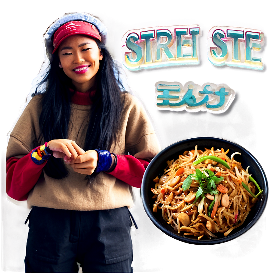 Street Style Pad Thai Png Nnb76