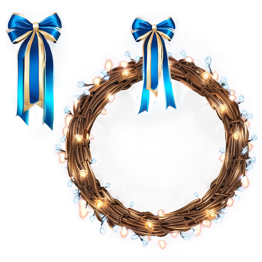 String Light Wreath Png Sco75