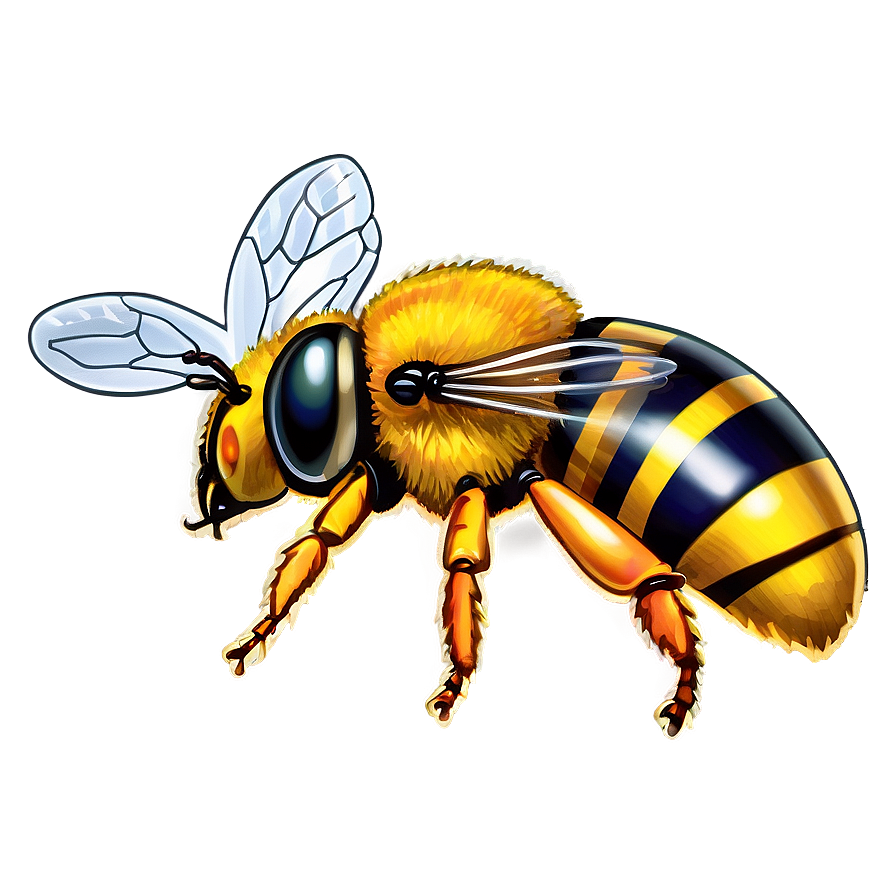 Striped Bee Png 46