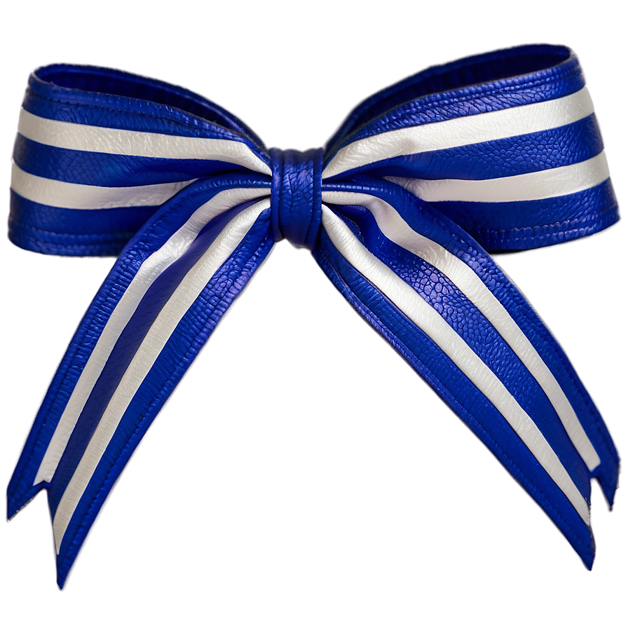 Striped Cheer Bow Png 28