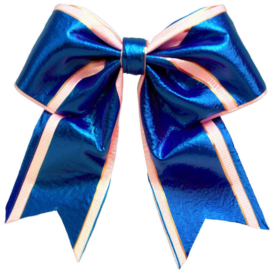 Striped Cheer Bow Png Bjw