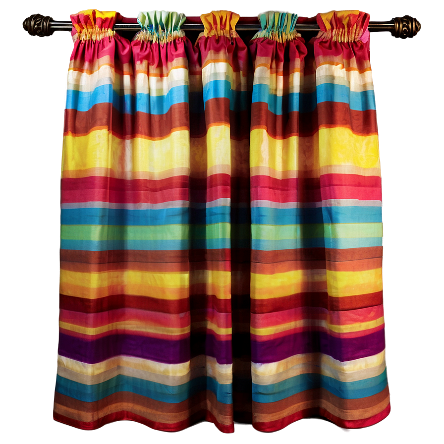 Striped Curtains Png Wwb